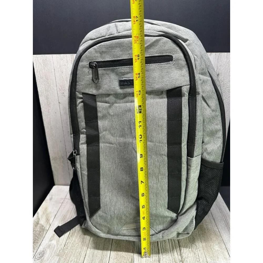 MAXTOP Travel Laptop Backpack Business with USB Charging Port Water Resistant